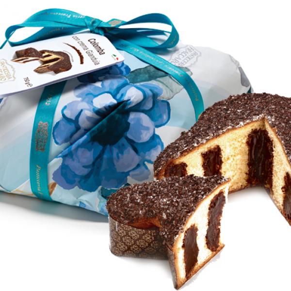 Colomba with Gianduja Filling - Hand wrapped Line