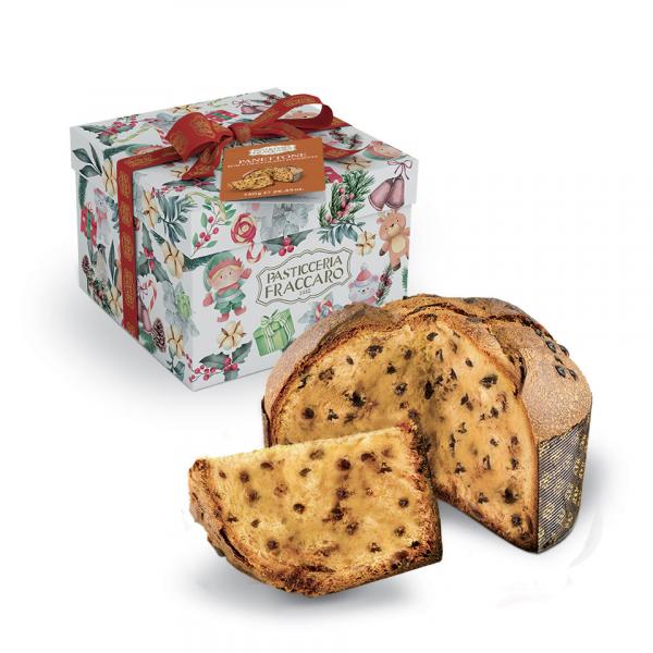 Panettone with Rum and Chocolate Incarto regalo
